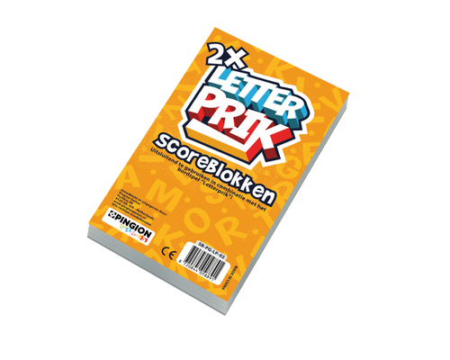 Letterprik - Scorepads (2x)