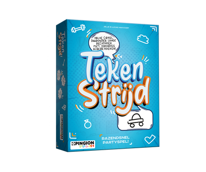Tekenstrijd - Bordspel